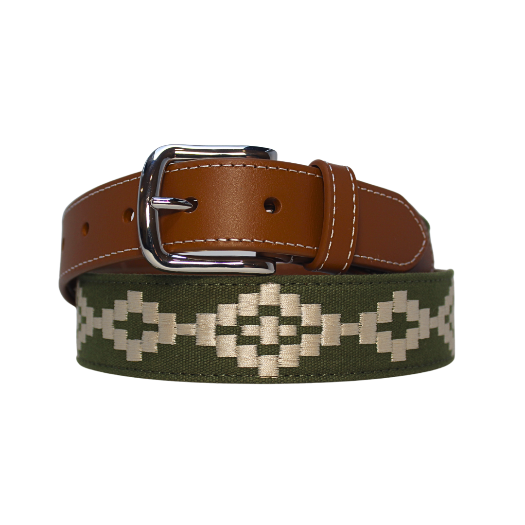 The Midland Embroidered Belt Aztec