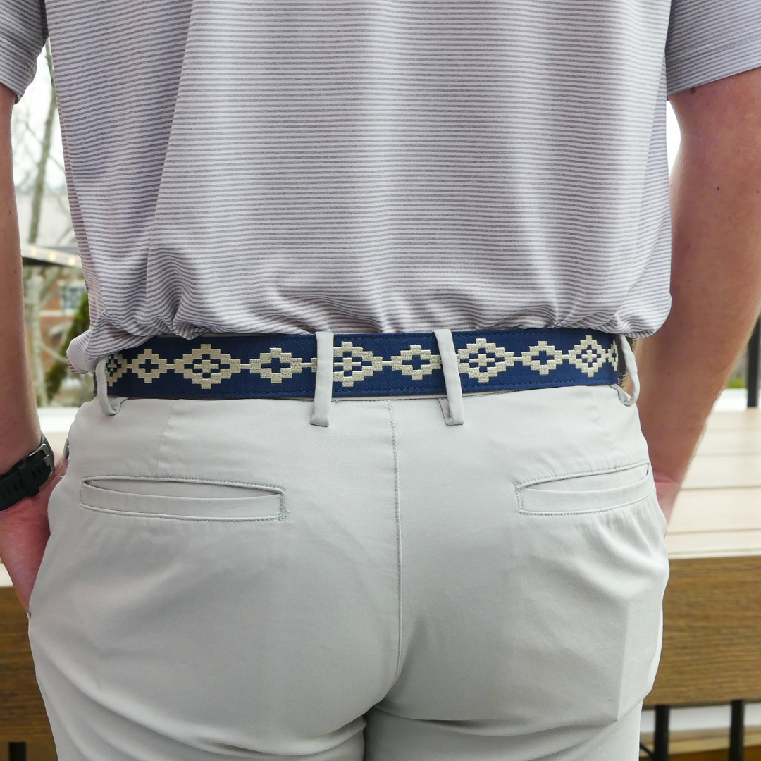 The Amarillo Embroidered Belt