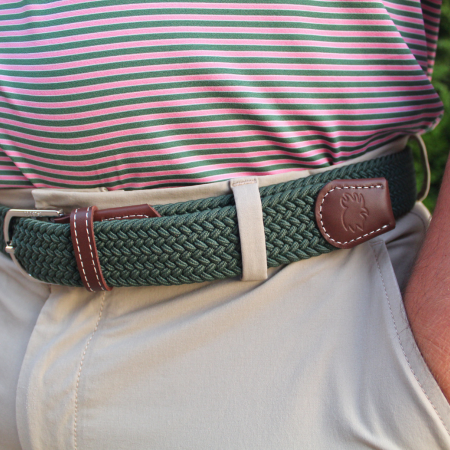 The Sierra Woven Elastic Stretch Belt