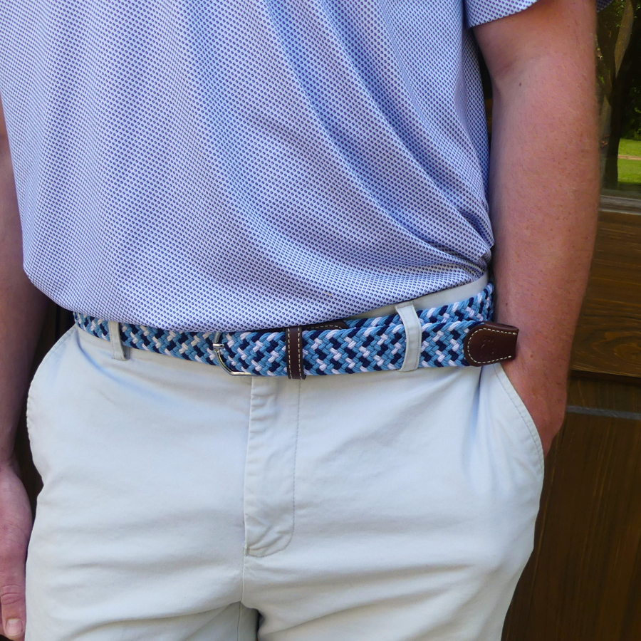 The Madison Woven Stretch Belt