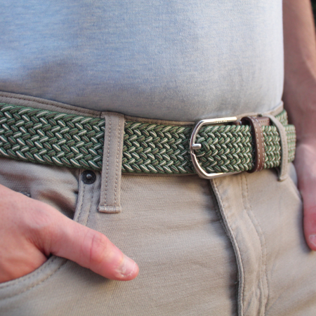 The Cypress Woven Elastic Stretch Belt