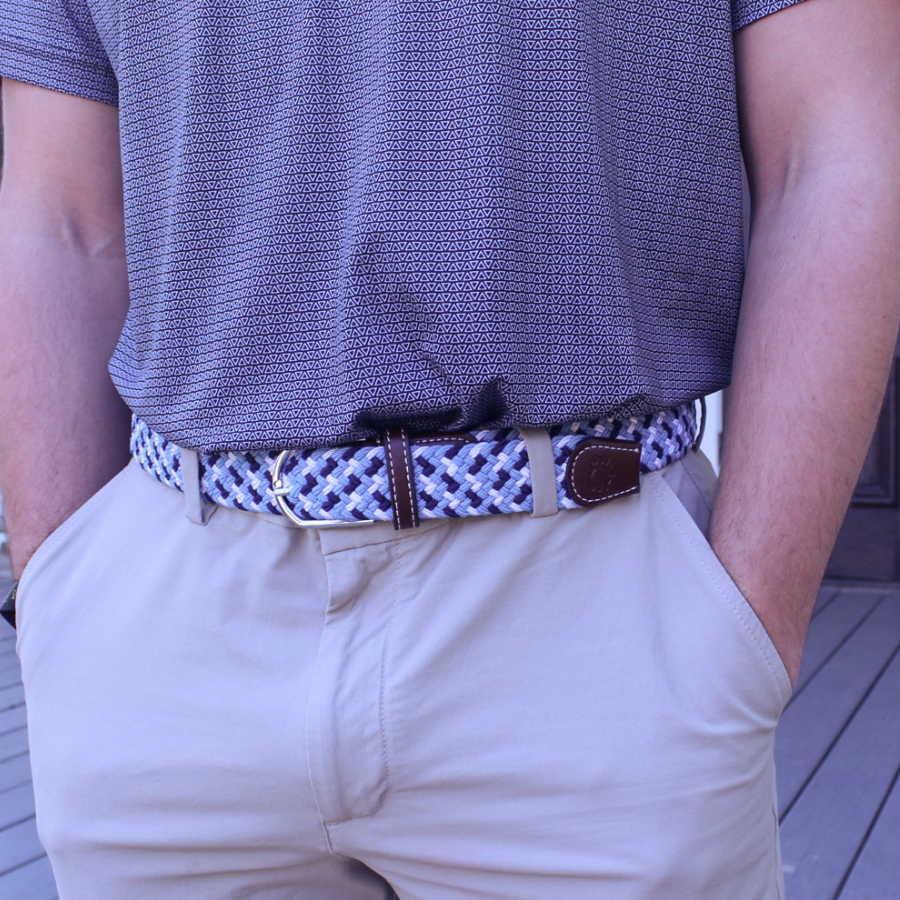 The Madison Woven Stretch Belt
