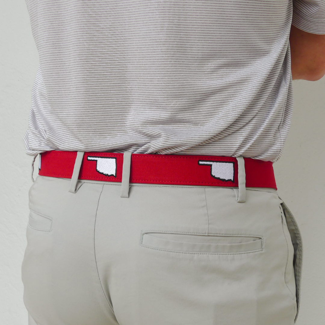 The Norman Embroidered Belt