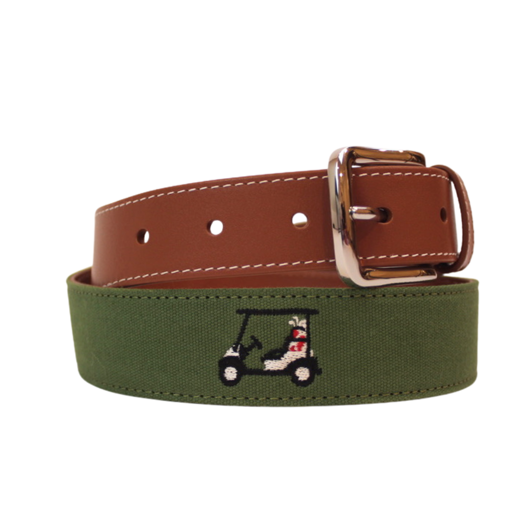 The Turn Drink Embroidered Belt