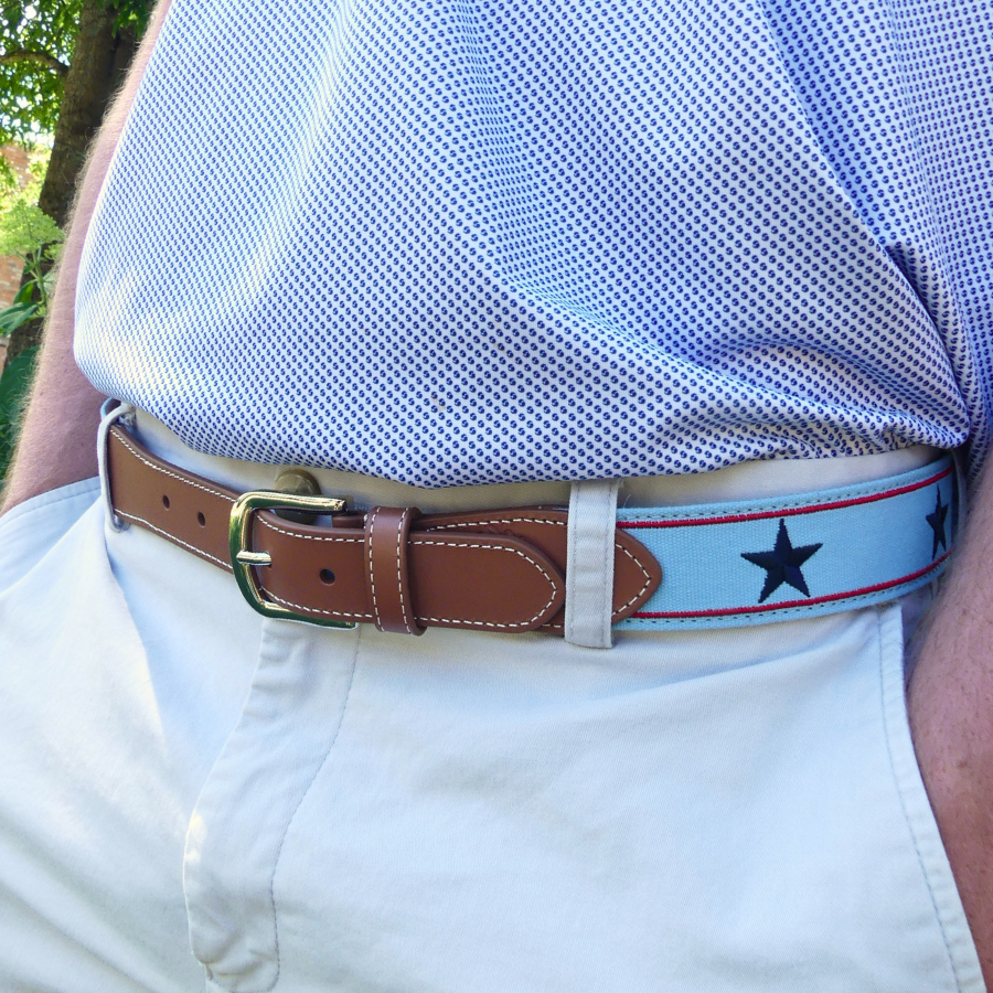 The Independence Embroidered Belt