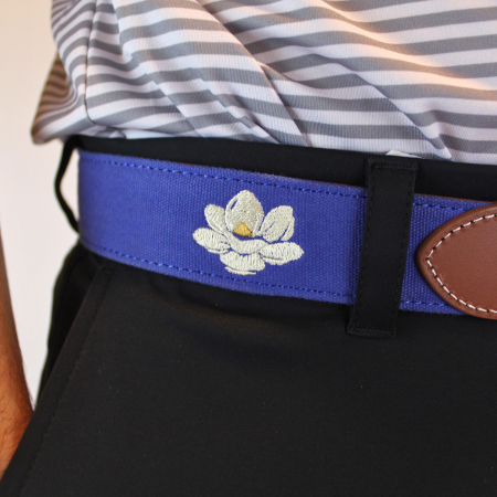 The Magnolia State Embroidered Belt
