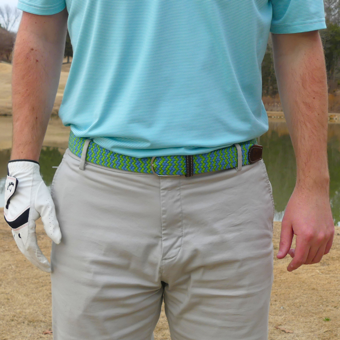 The Bermuda Woven Stretch Golf Belt