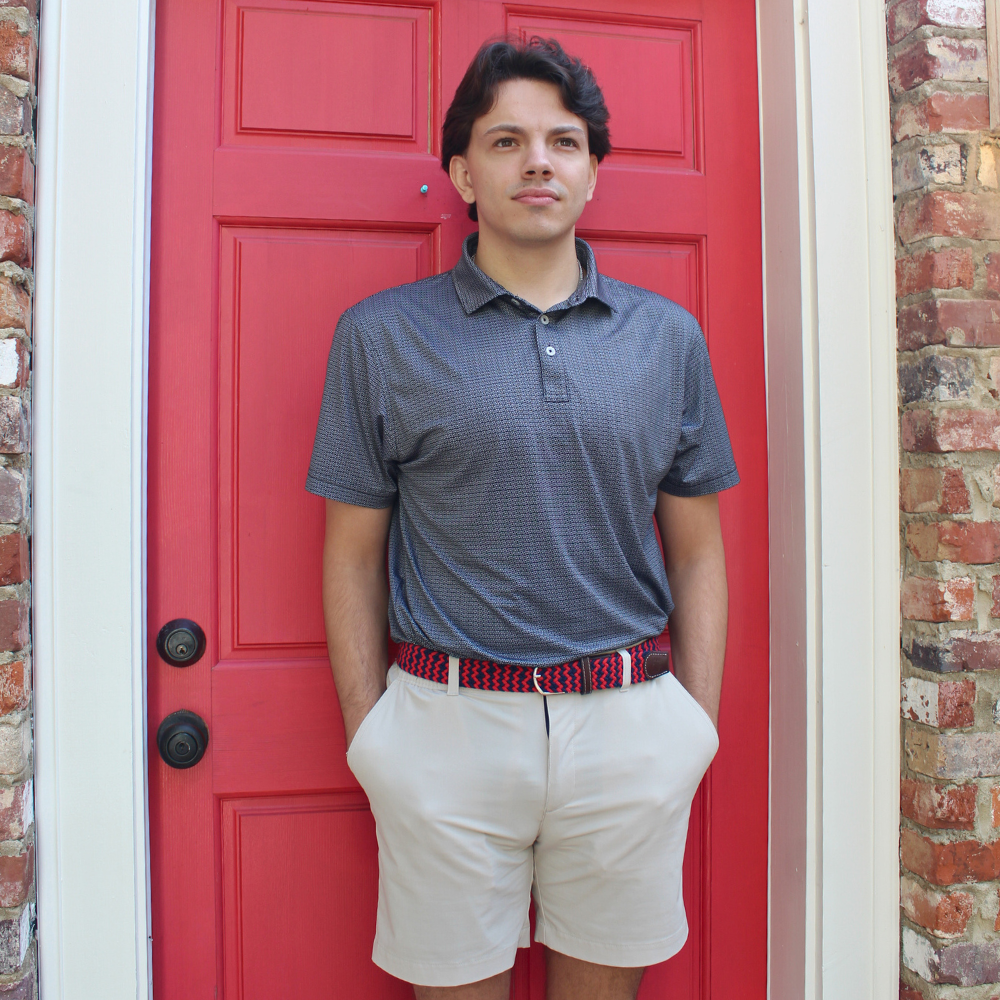 The Jackson Woven Stretch Golf Belt