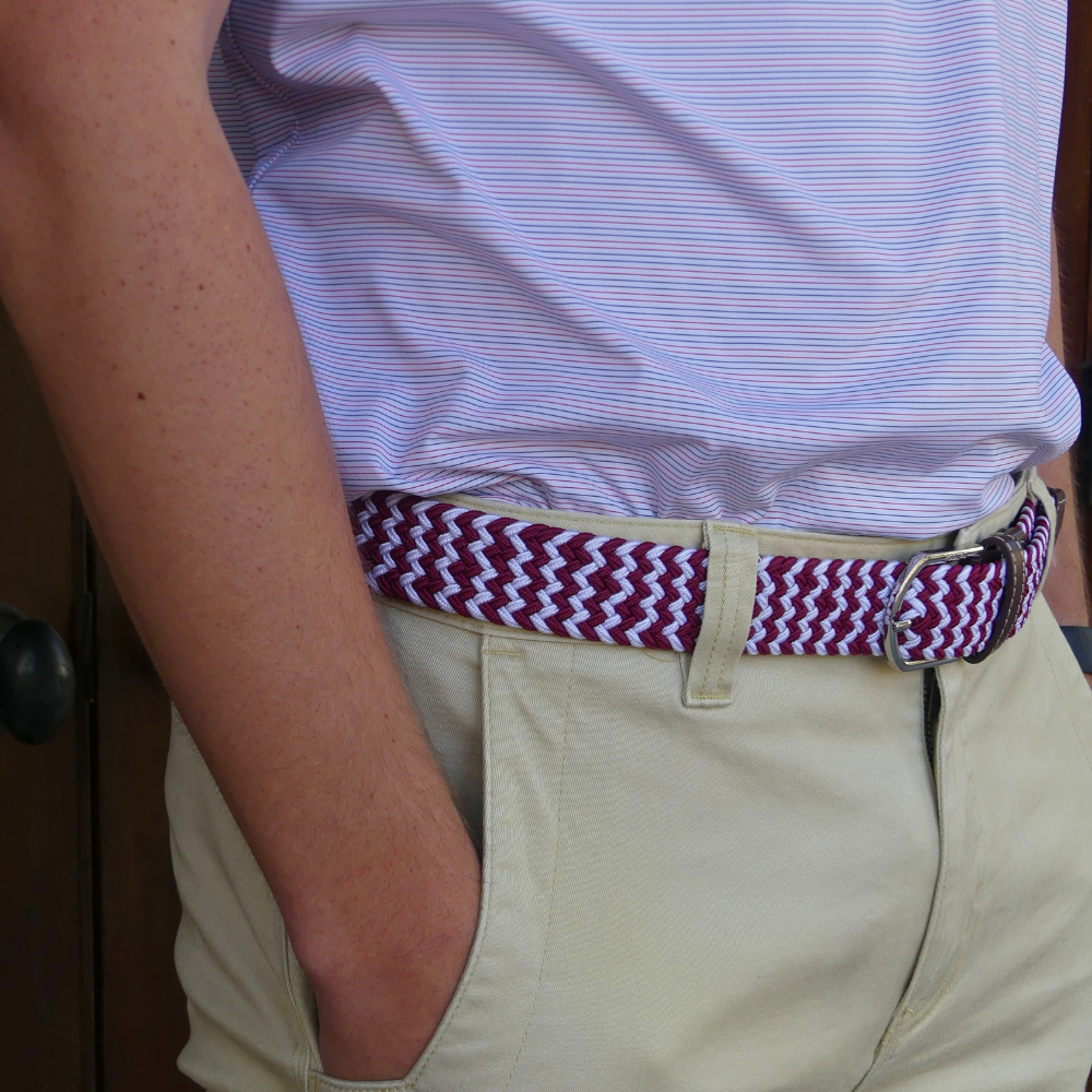 The Bryan Woven Stretch Golf Belt
