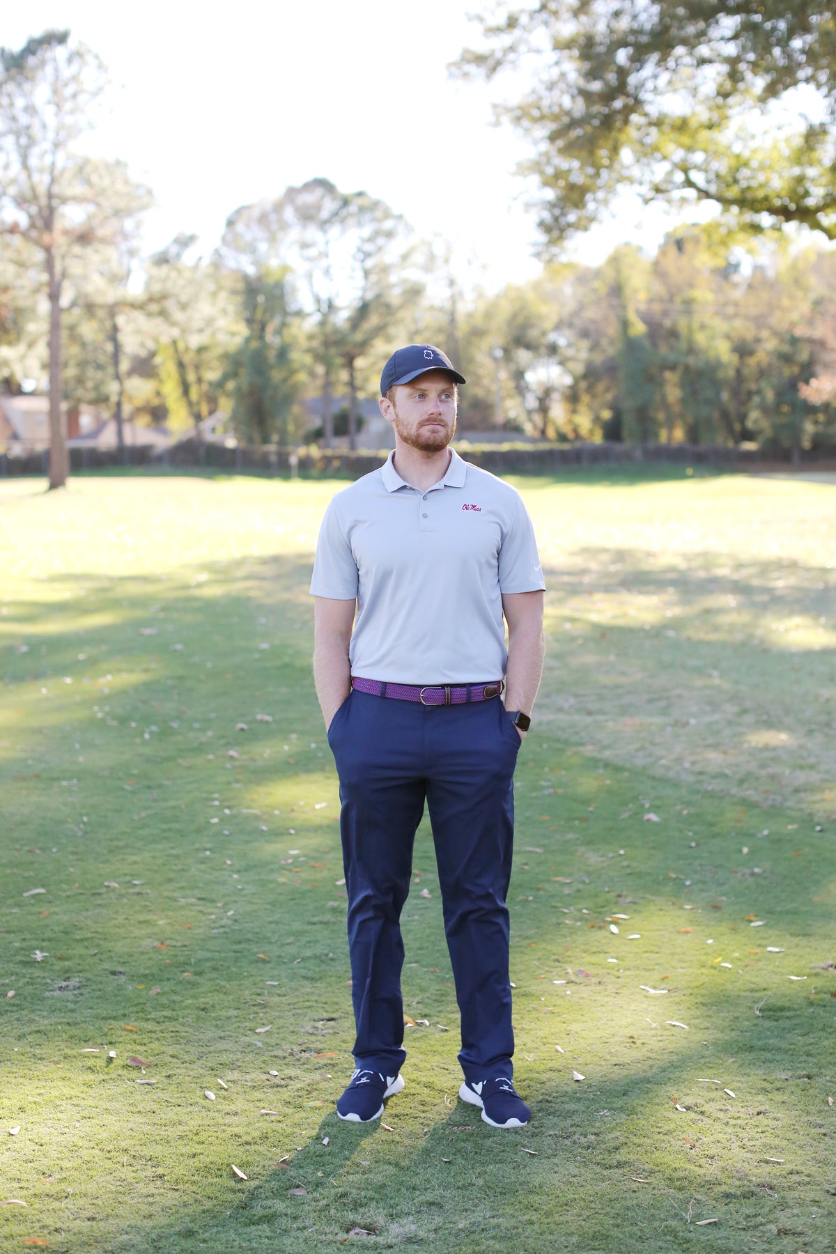 The Daytona Two Toned Woven Elastic Stretch Belt