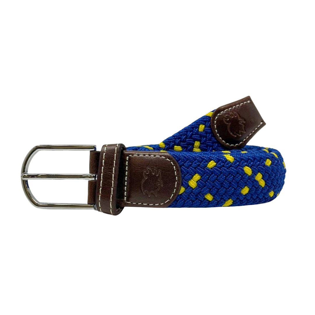 The Ann Arbor Woven Elastic Stretch Golf Belt- Last Chance