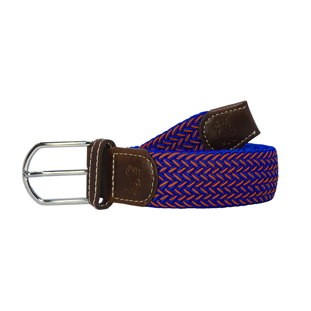 The Daytona Two Toned Woven Elastic Stretch Belt
