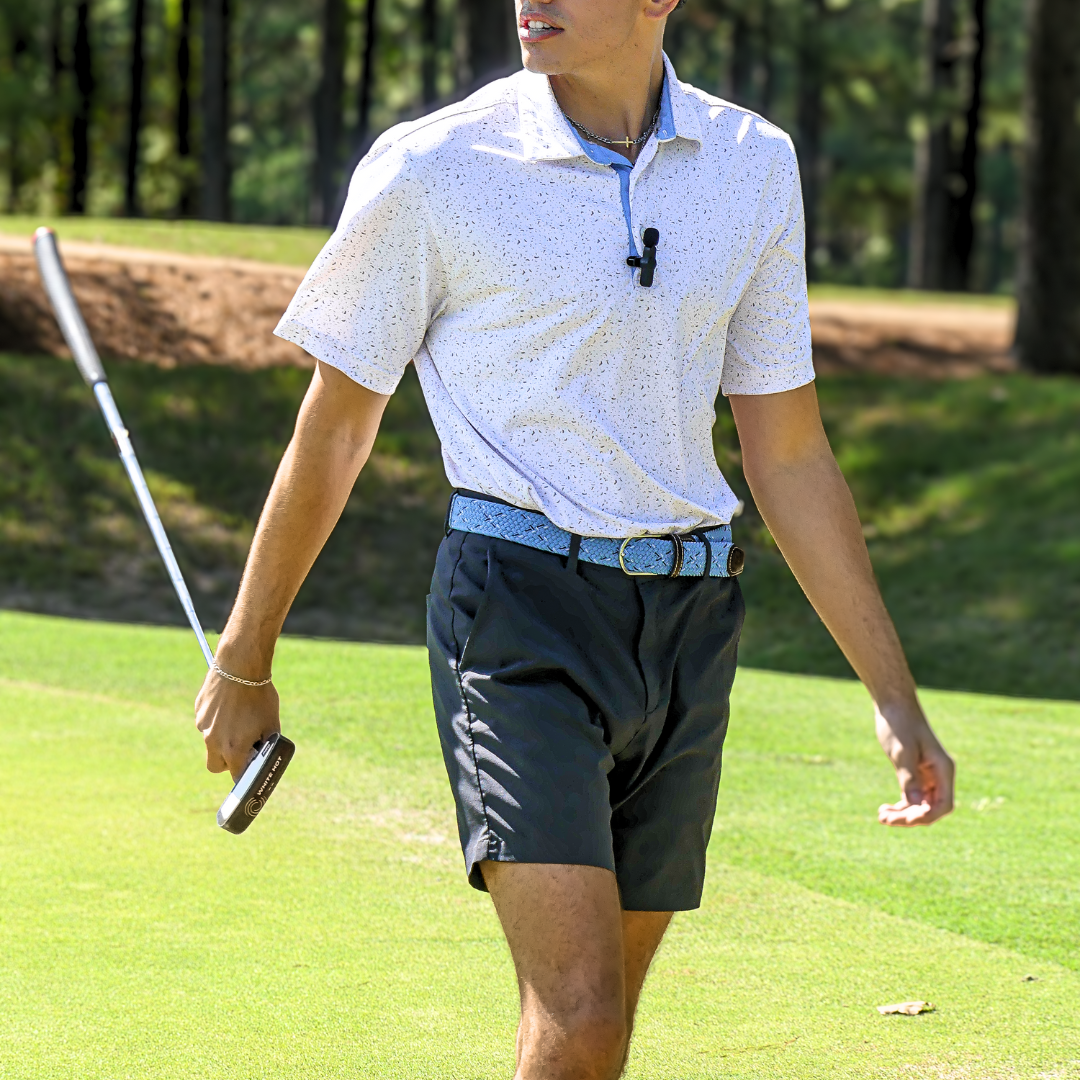 The Kitty Hawk Woven Elastic Stretch Golf Belt