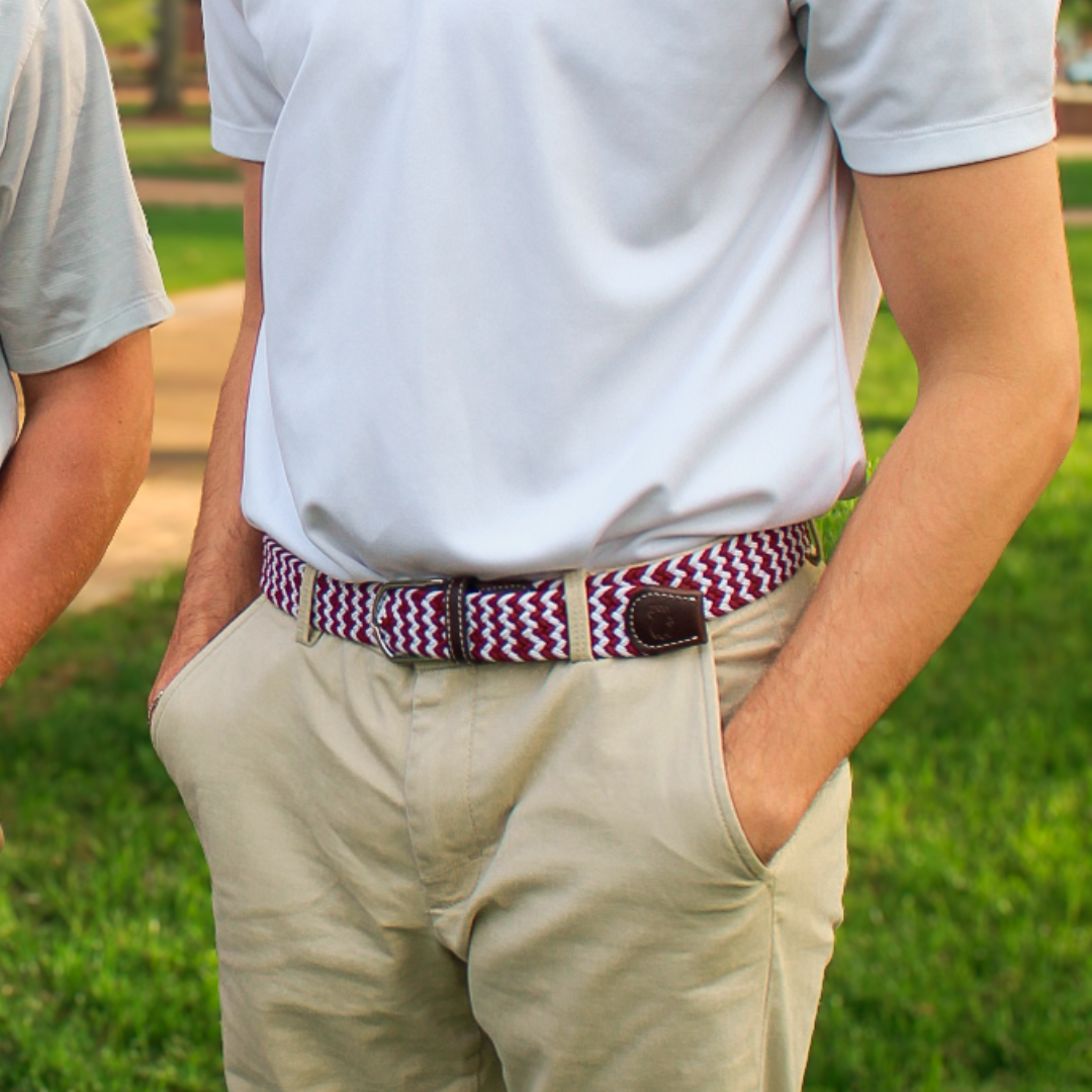 The Bryan Woven Stretch Golf Belt