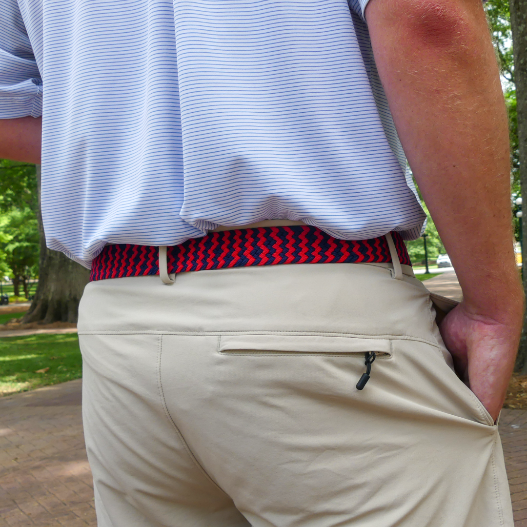 The Jackson Woven Stretch Golf Belt