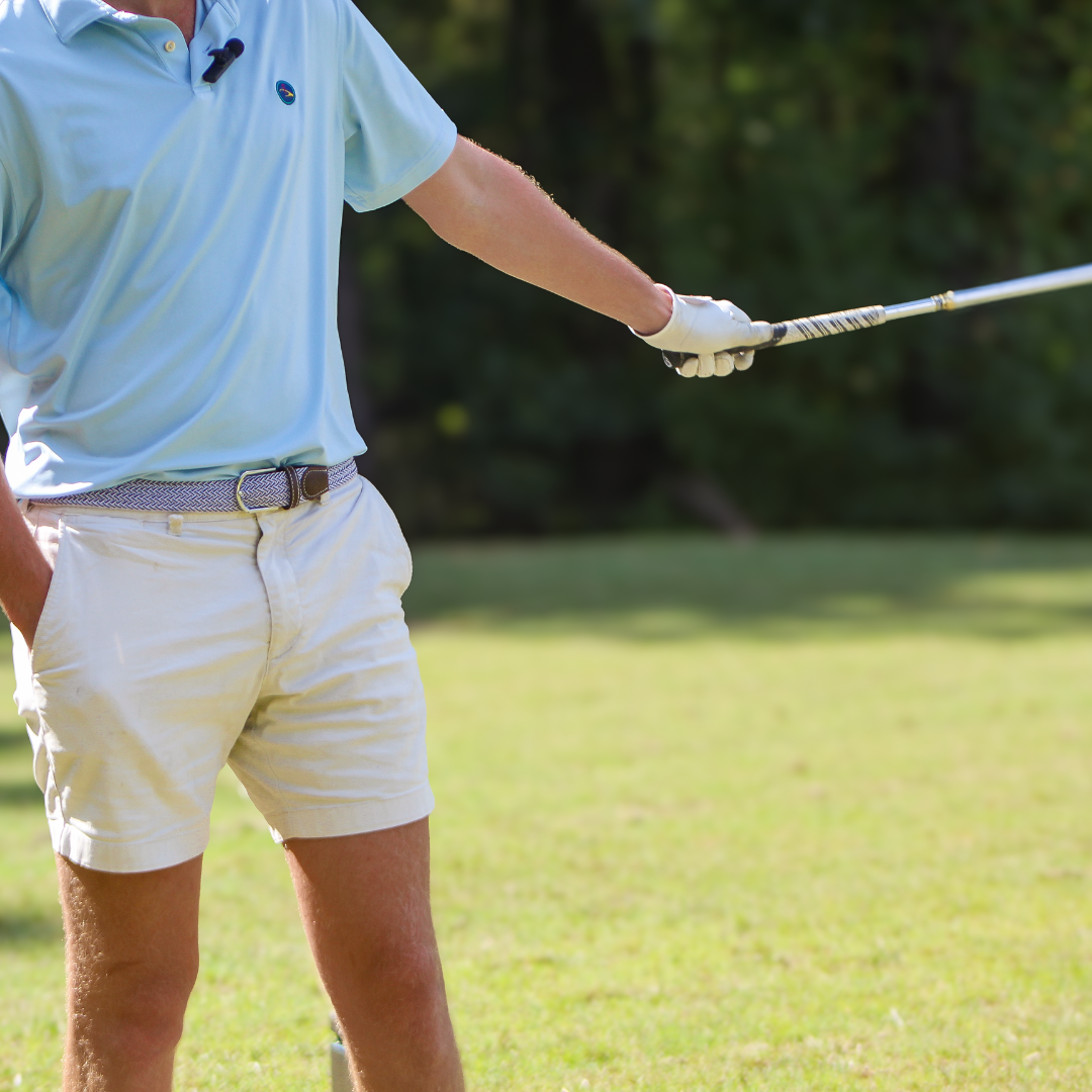 The Riviera Woven Elastic Stretch Golf Belt