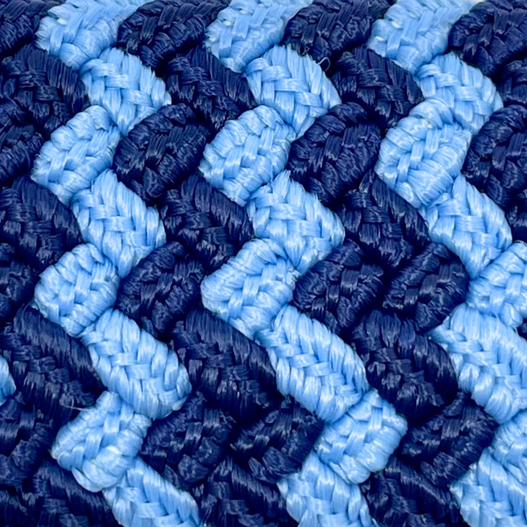 The Lil' Nantucket Kid's Herringbone Woven Stretch Golf Belt