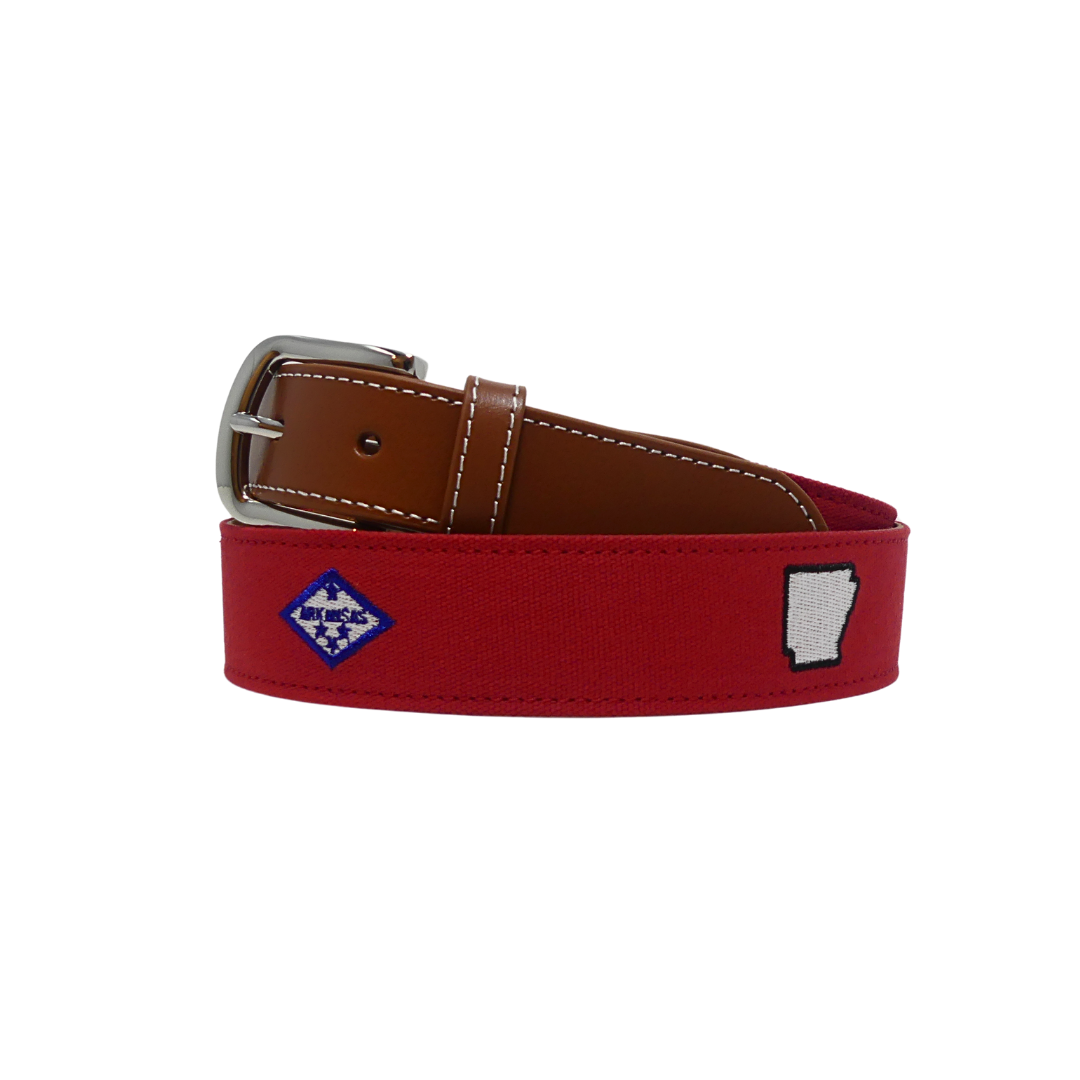 The Dickson Embroidered Belt