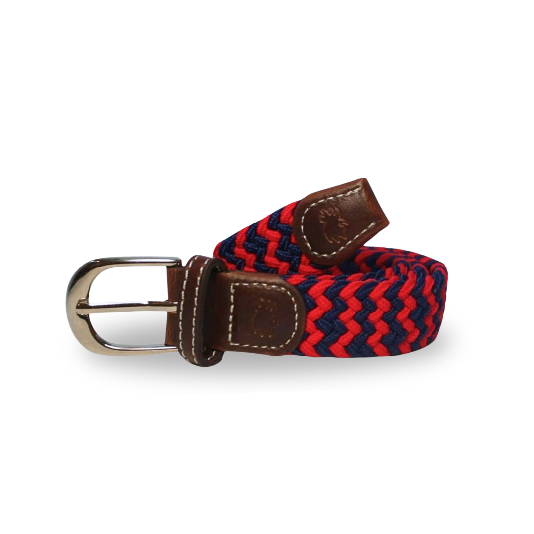 The Lil' Jackson Kid's Chevron Woven Stretch Belt