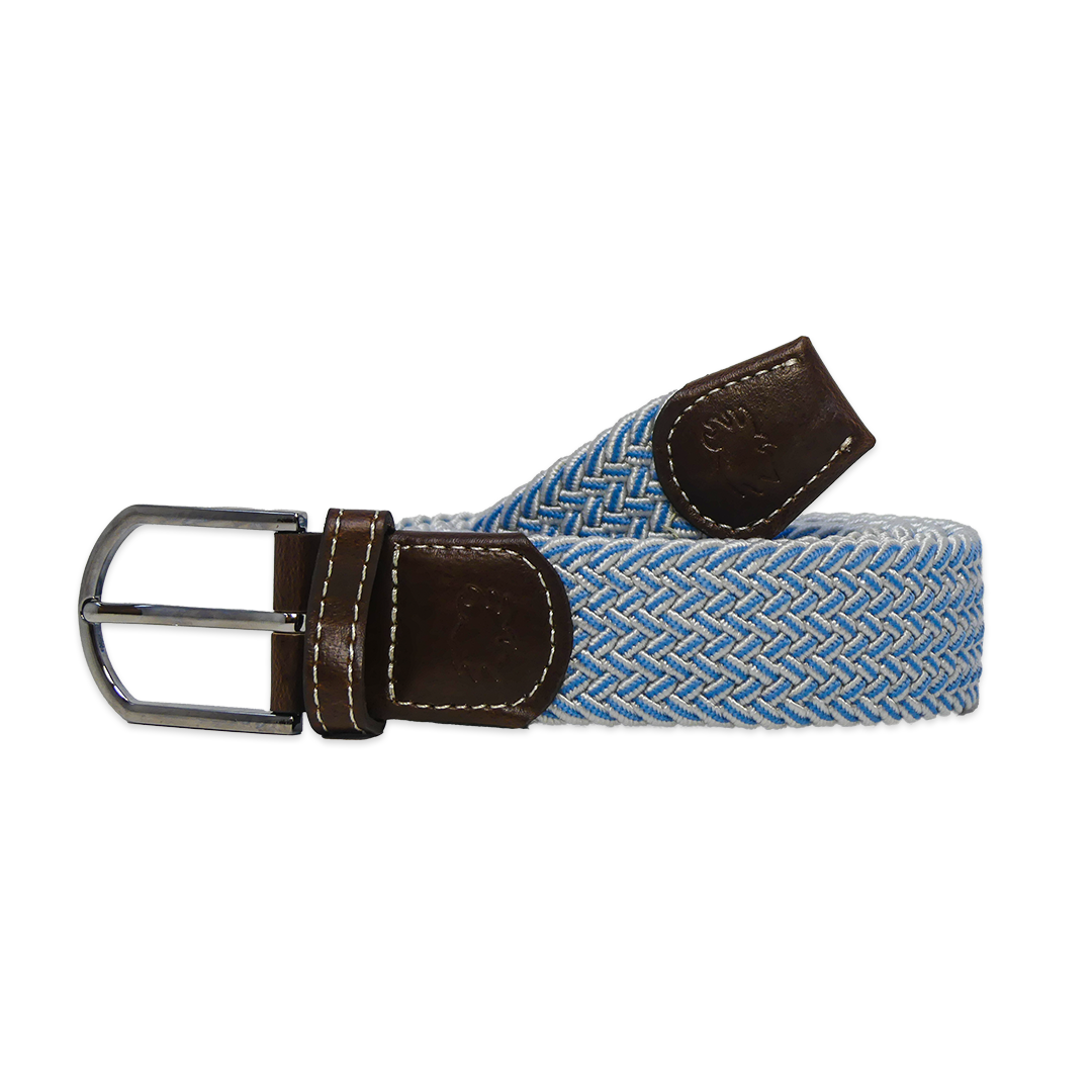 The Sarasota Herringbone Woven Elastic Stretch Belt