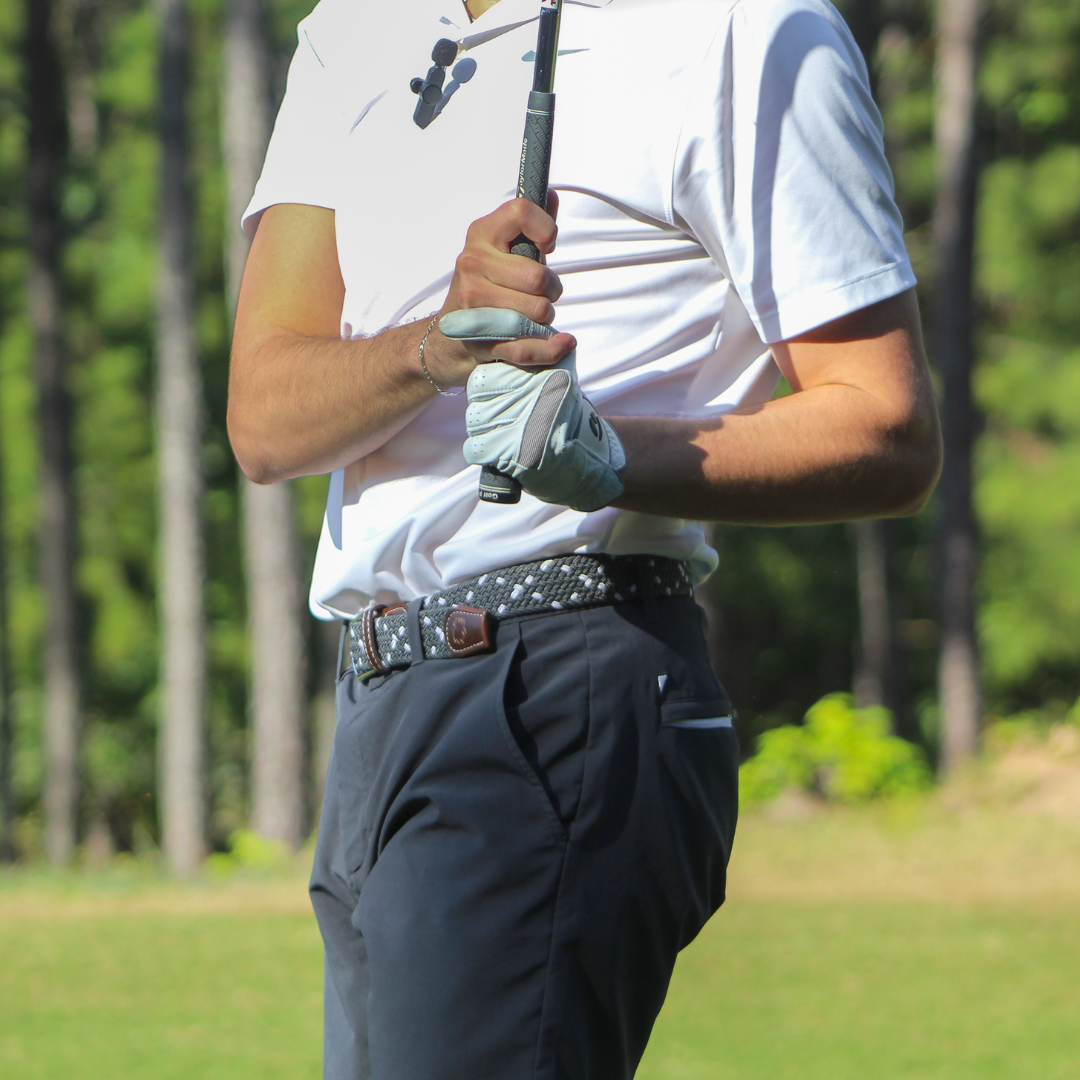 The Juneau Woven Stretch Golf Belt