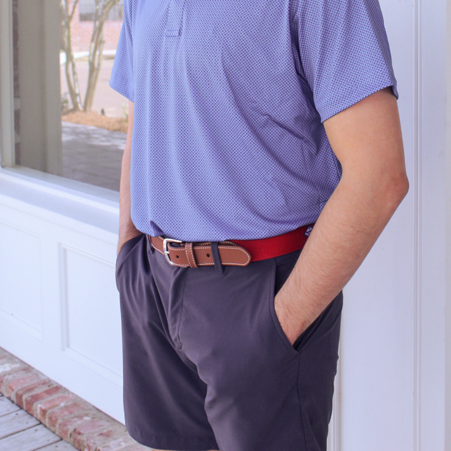 The Dickson Embroidered Belt