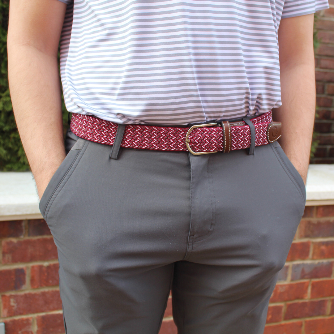 The Blackjack Woven Elastic Stretch Belt