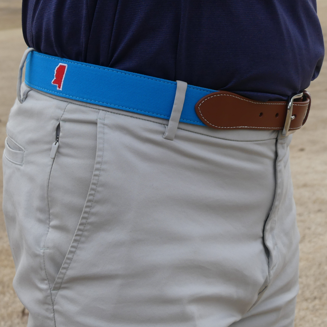 The Sip Embroidered Belt