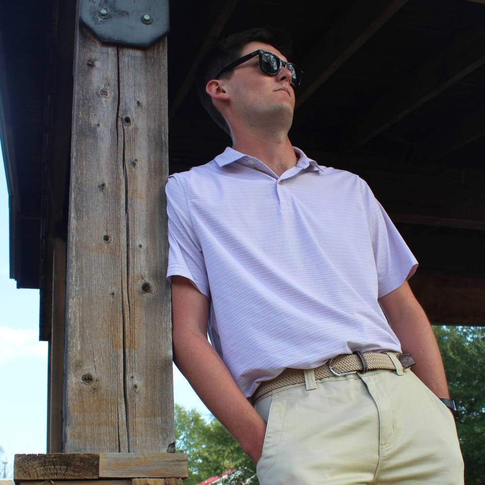 The Palm Beach Woven Elastic Stretch Belt