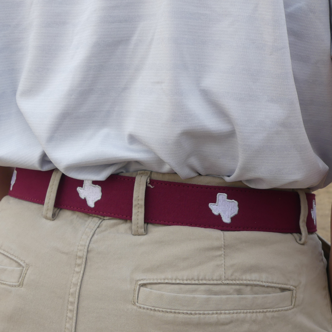 The Howdy Embroidered Belt