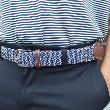 The Jasper Woven Elastic Stretch Belt