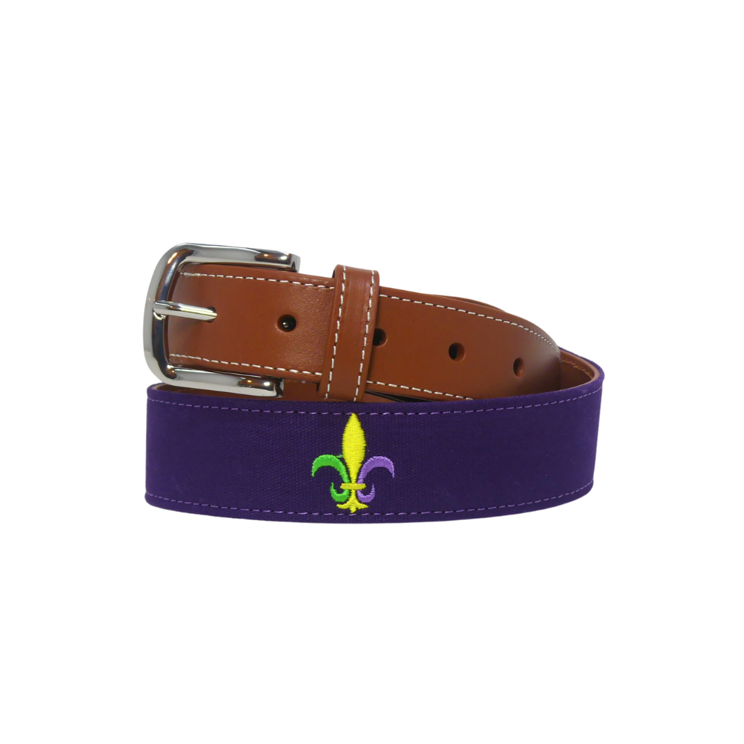 The Carnival Embroidered Belt- Mardi Gras 2024 Special Release