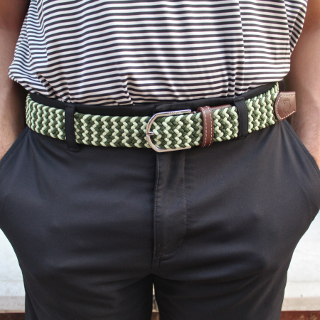 The Tacoma Woven Elastic Stretch Belt