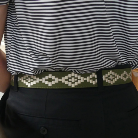The Midland Embroidered Belt Aztec
