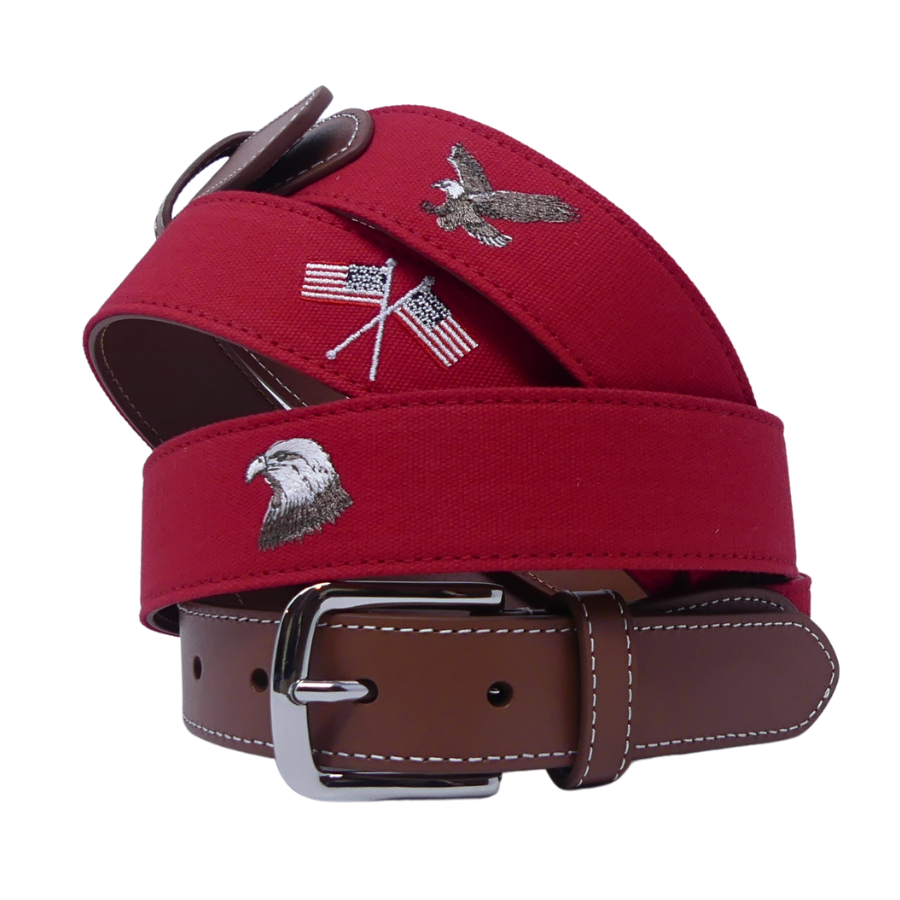 The Olympic Embroidered Belt