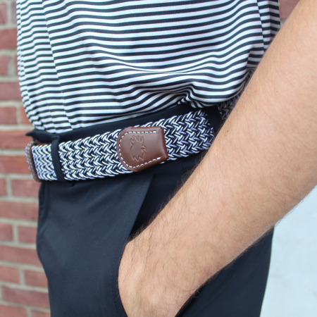 The Jasper Woven Elastic Stretch Belt