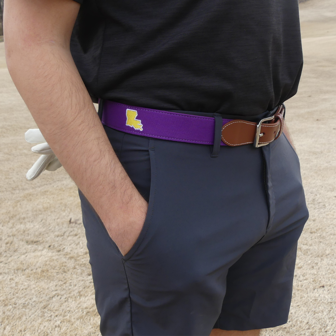 The Boot Embroidered Belt