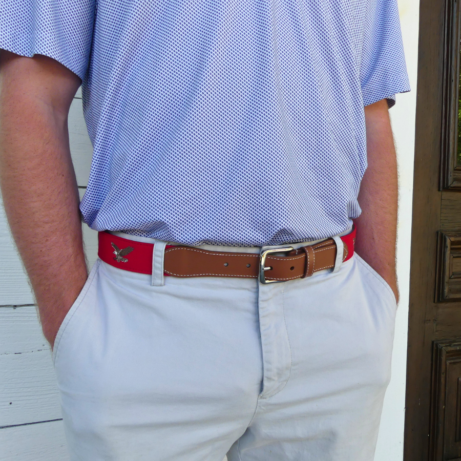 The Olympic Embroidered Belt