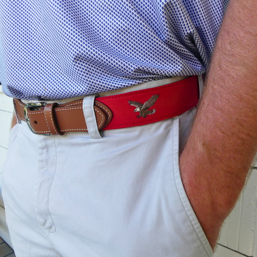 The Olympic Embroidered Belt