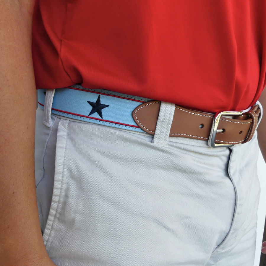 The Independence Embroidered Belt