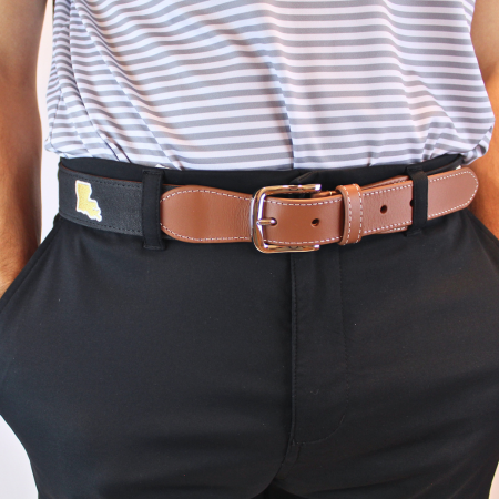 The Poydras Embroidered Belt