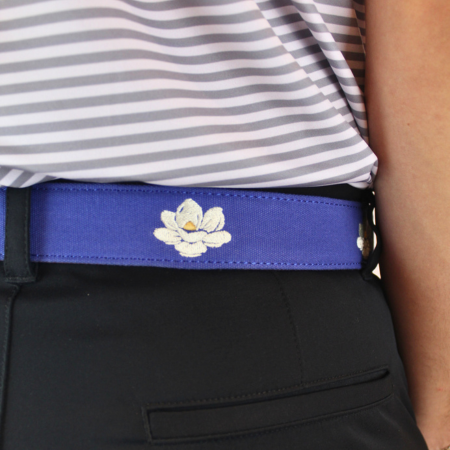 The Magnolia State Embroidered Belt