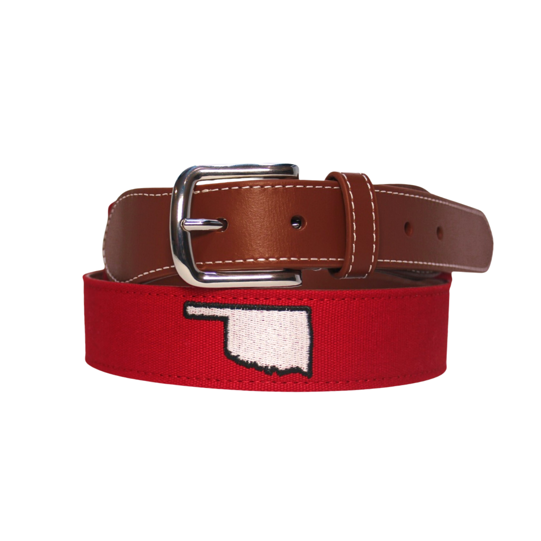 The Norman Embroidered Belt