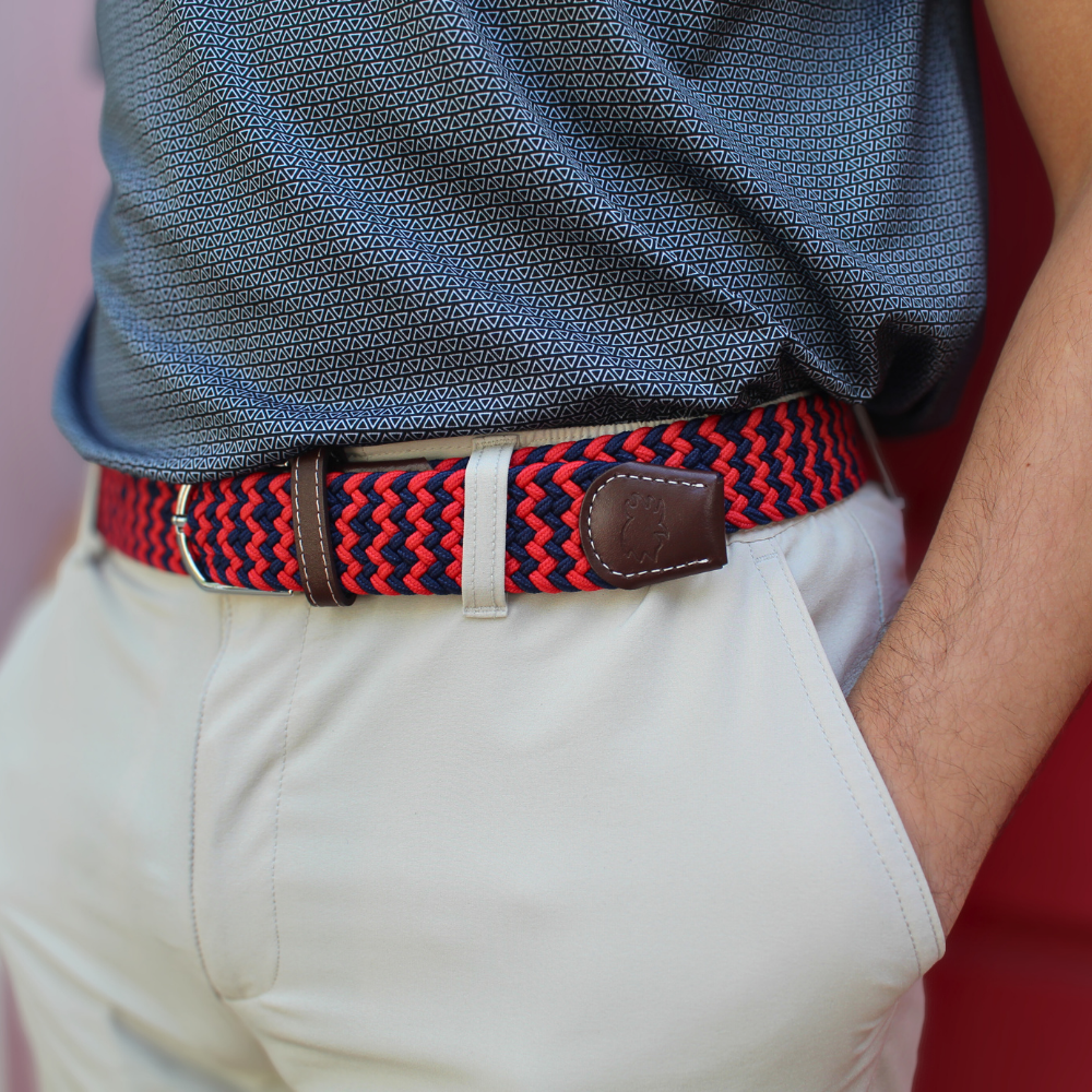The Jackson Woven Stretch Golf Belt