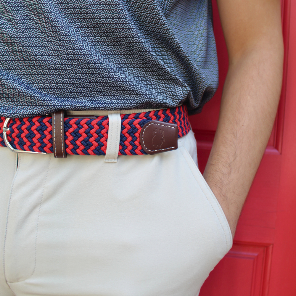 The Jackson Woven Stretch Golf Belt
