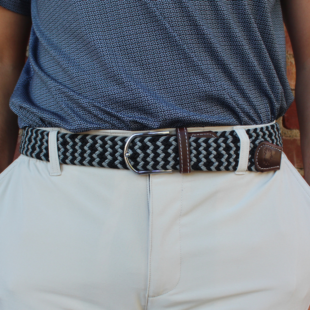 The Pueblo Woven Elastic Stretch Golf Belt