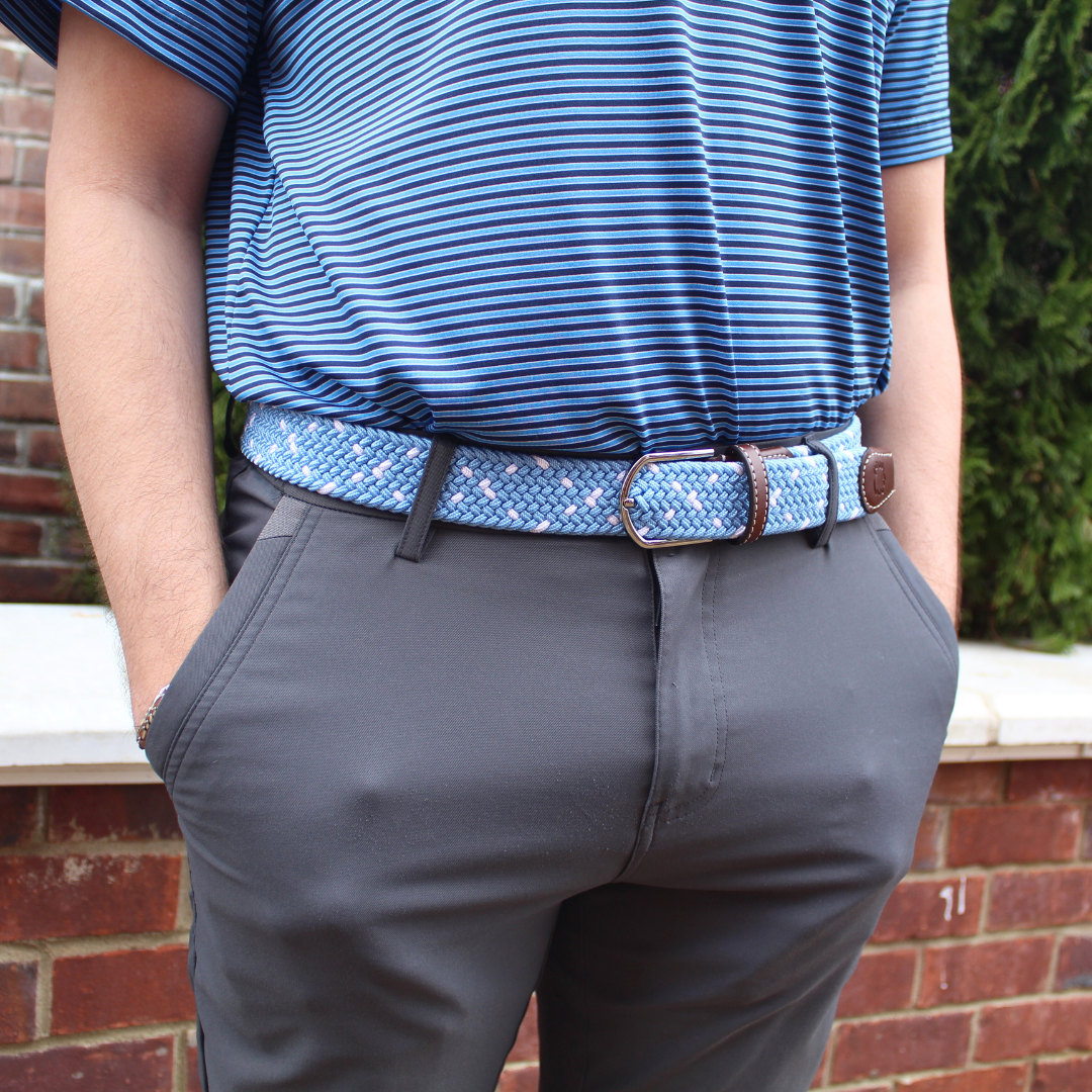The Breckenridge Woven Elastic Stretch Belt