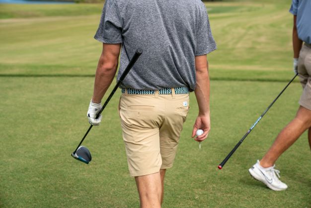 The La Jolla Two Toned Woven Elastic Stretch Belt