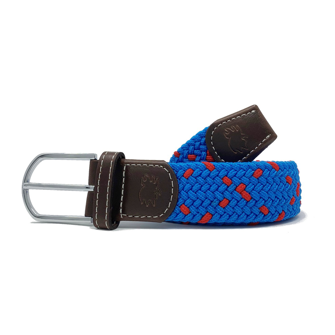 The Hilton Head Two Toned Woven Elastic Belt