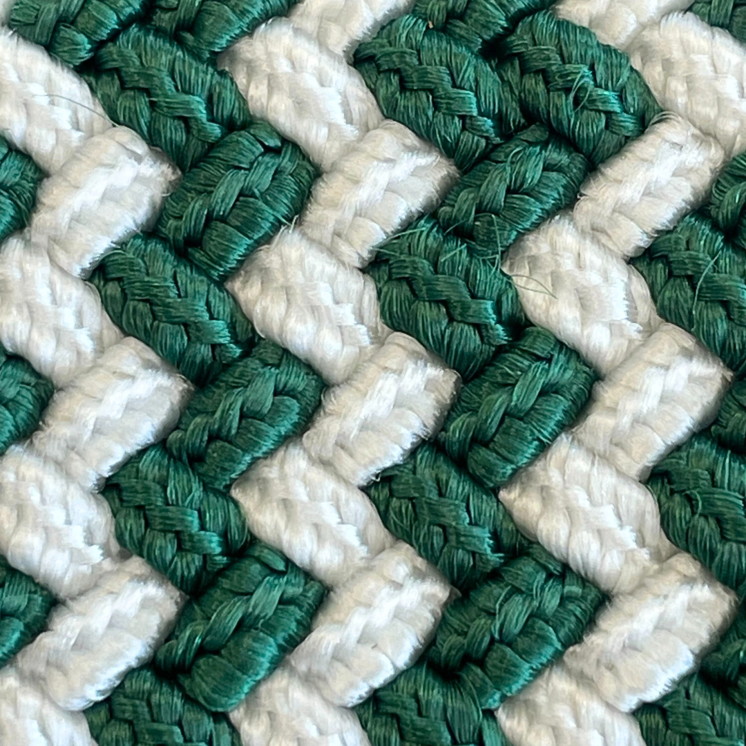 The La Jolla Two Toned Woven Elastic Stretch Belt